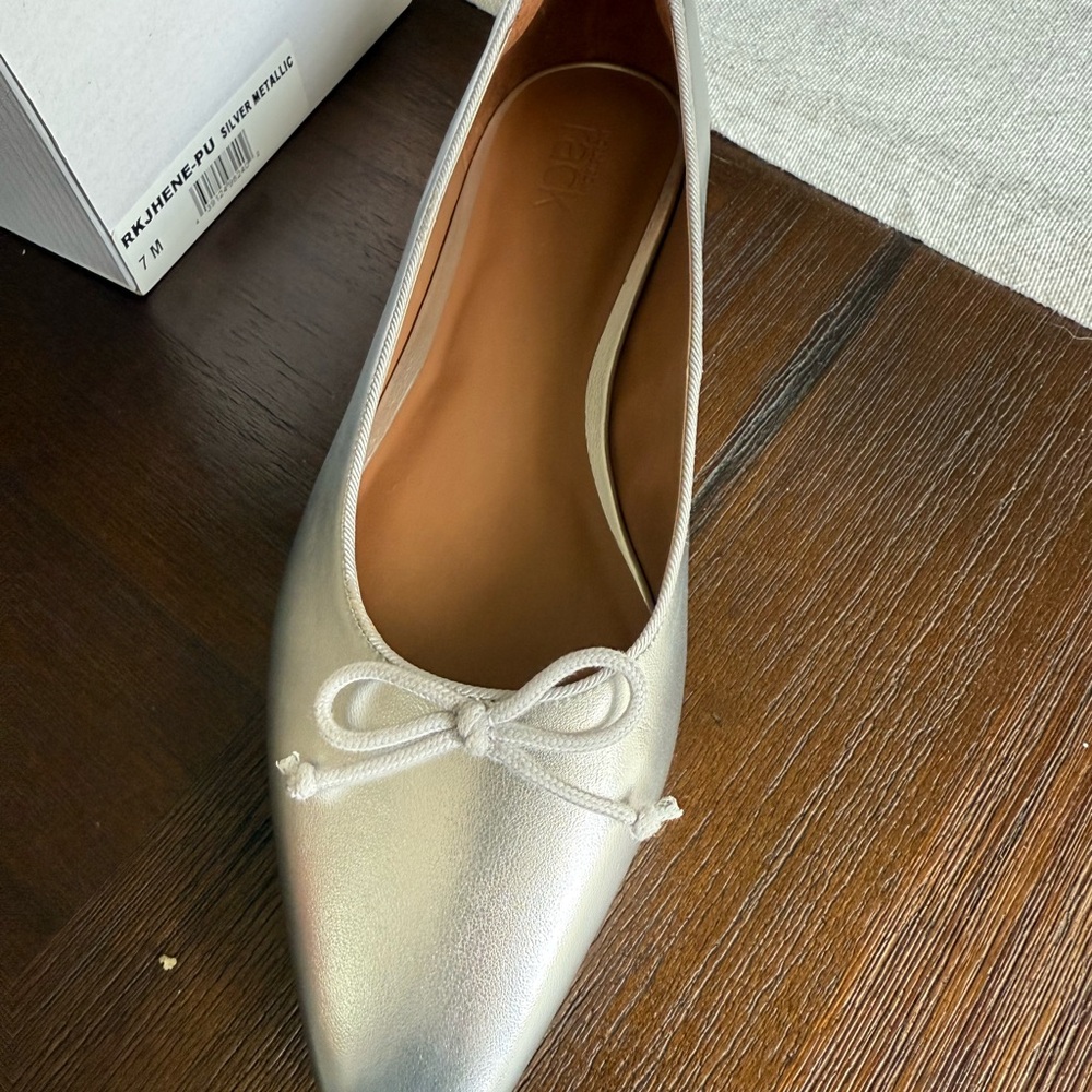 Elegant Silver Women's Flats Nordstrom Rack